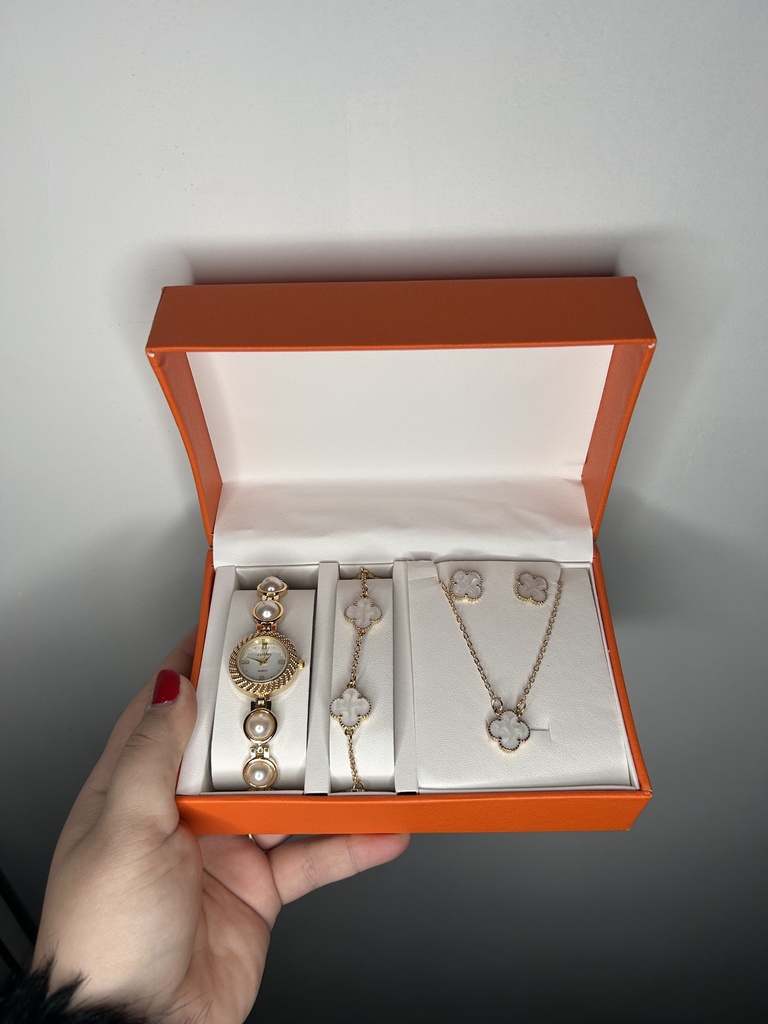 Coffret perla doré